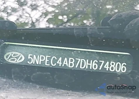 2013 Hyundai Sonata Limited 2.0T from USA, damaged, VIN 5NPEC4AB7DH674806